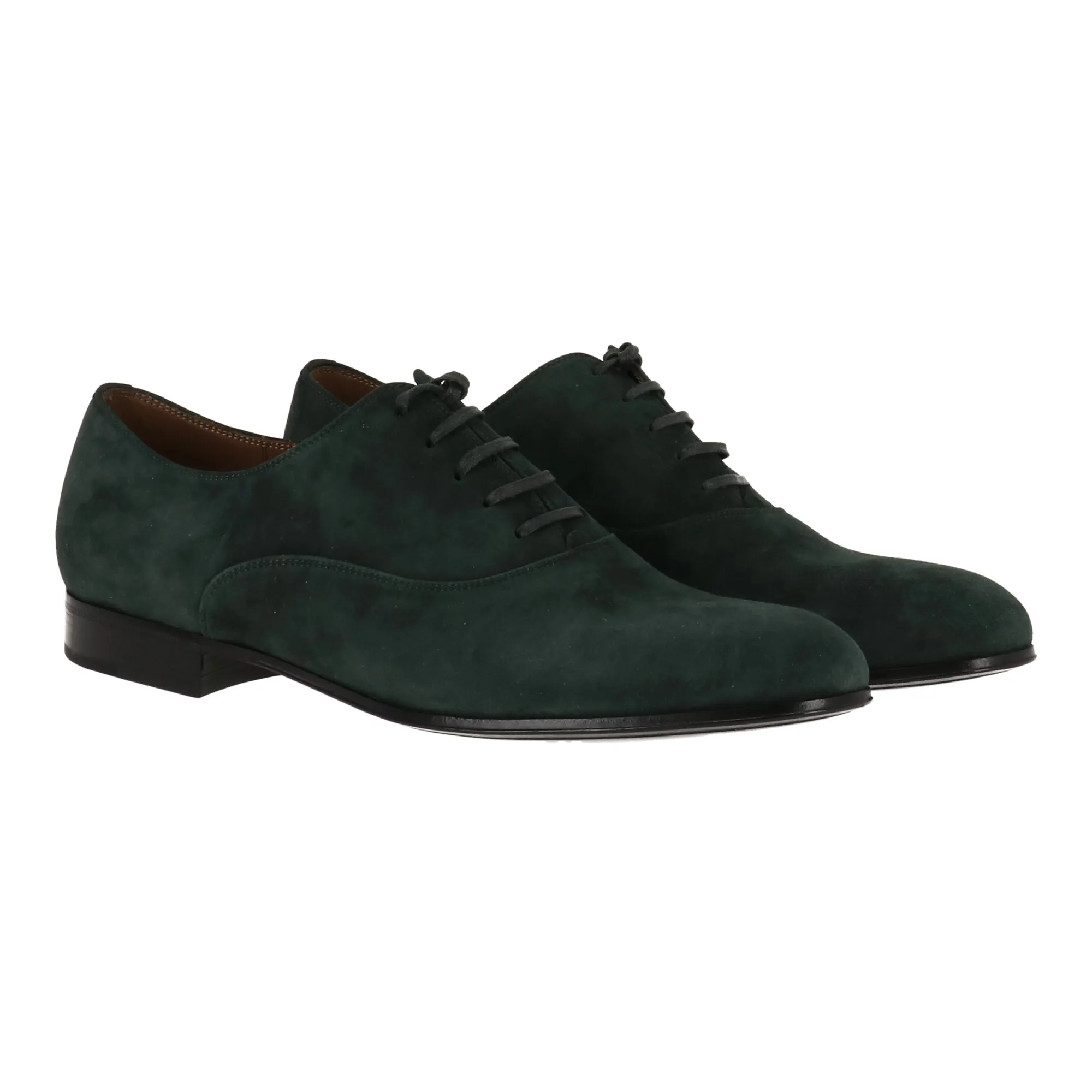 Gianvito Rossi Mens Forest Green Dress Shoe