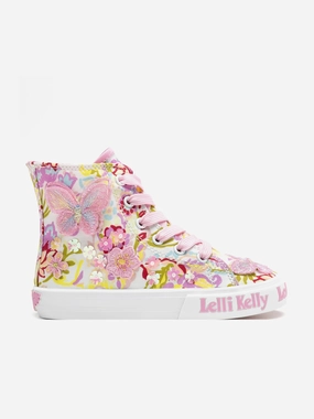 Flawless Finish Gift Perks Lelli Kelly Girls Sam Mid Baseball Boots in Multicolour Hidden Perk