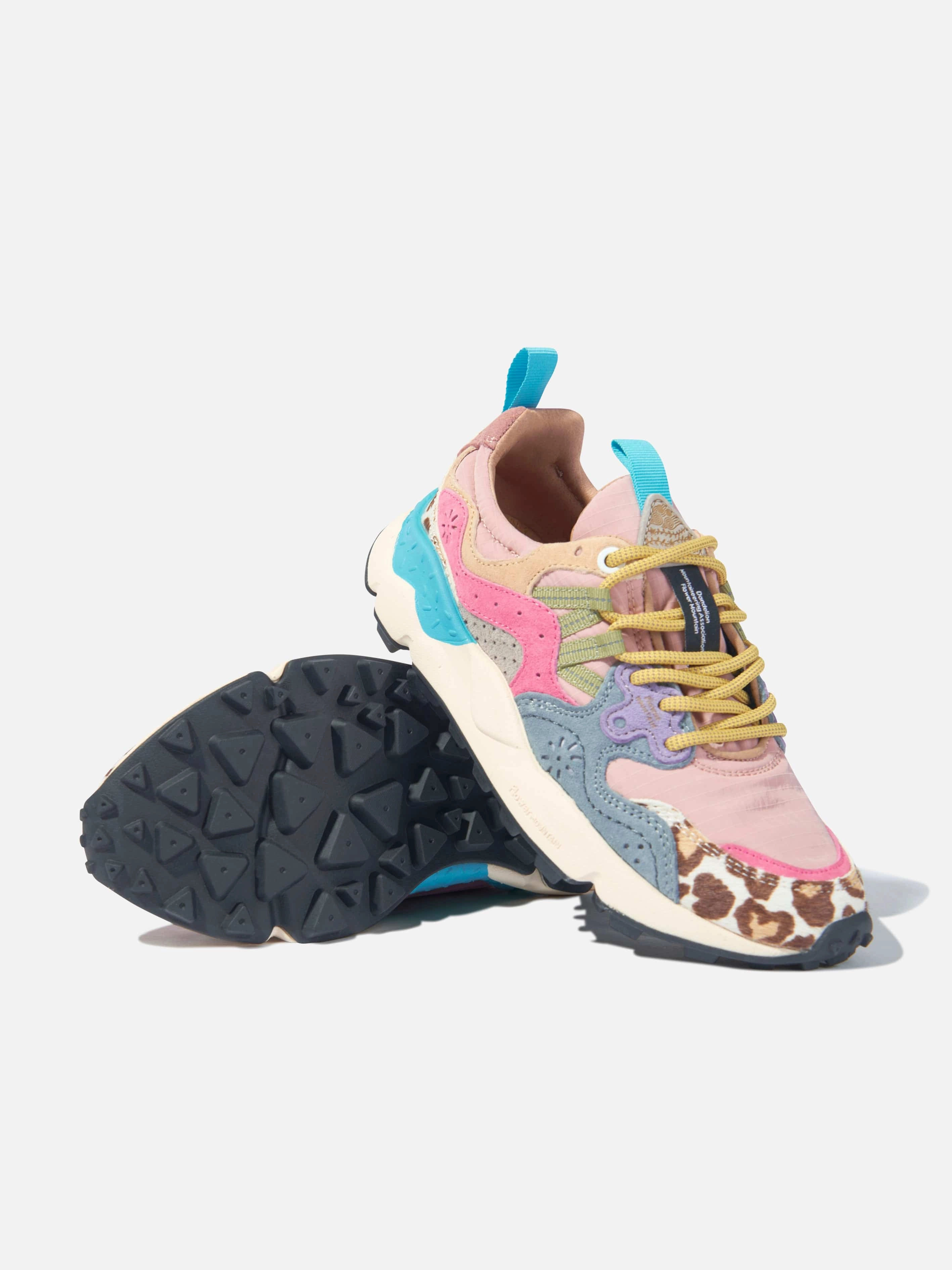 Flower Mountain Kids Yamano 3 Trainers in Multicolour Crafted For You, Enjoy Free Shipping