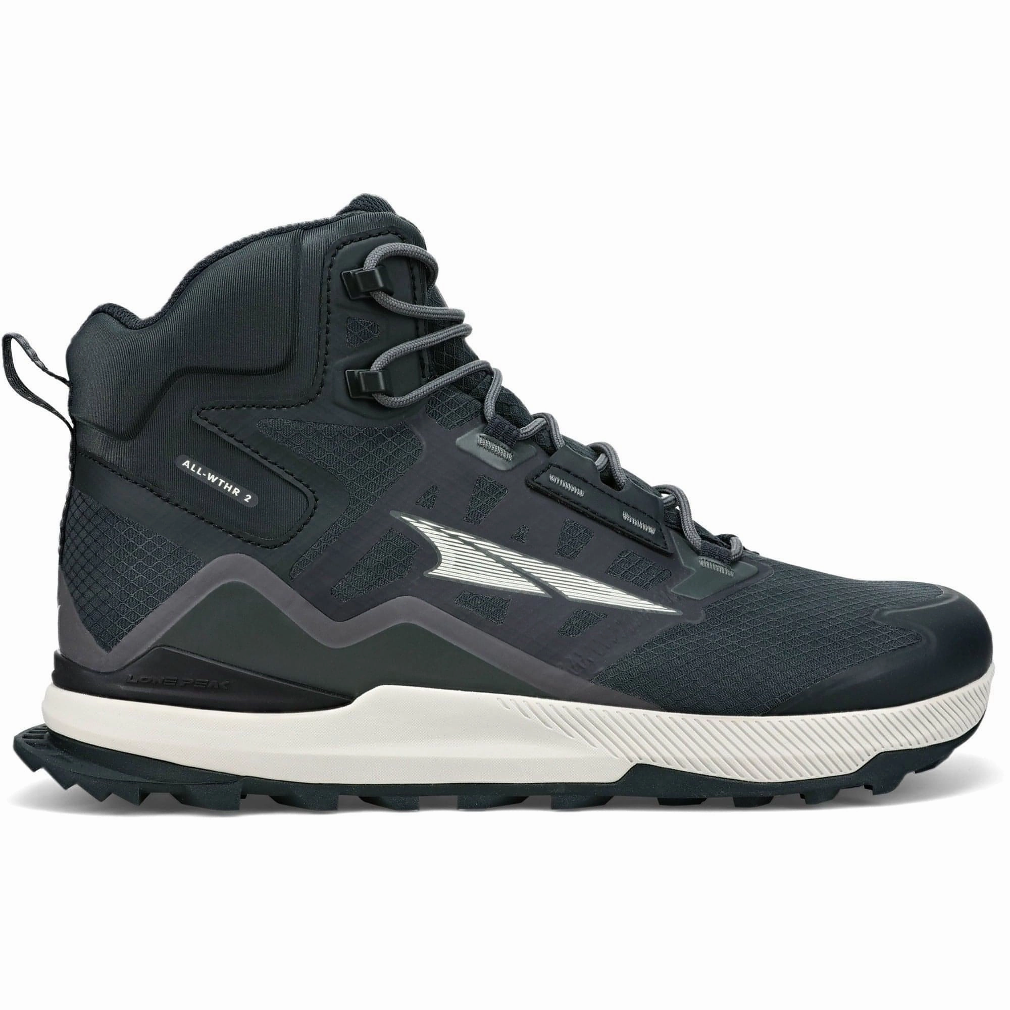 Quick Access Pocket Gifting Selection Altra Lone Peak All Weather 2 Mid Mens Walking Boots - Black Special edition collaboration
