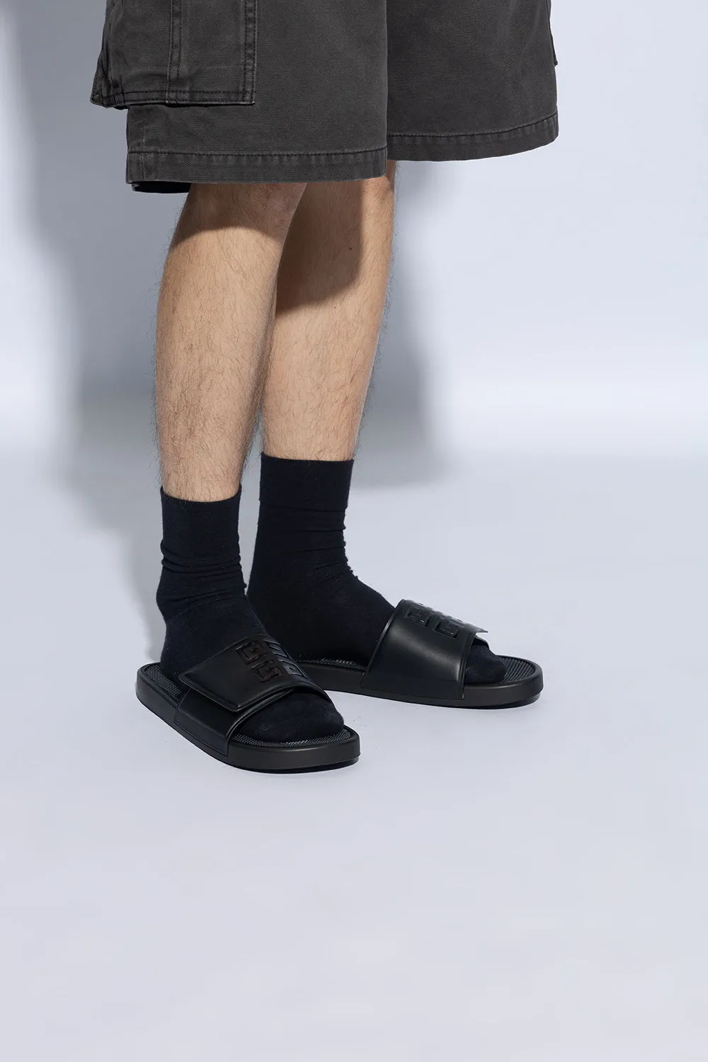 Givenchy Slides With Logo