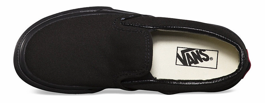 Vans Kids Classic Slip-On Black/Black Large Duffel Bag For Weekend Trips