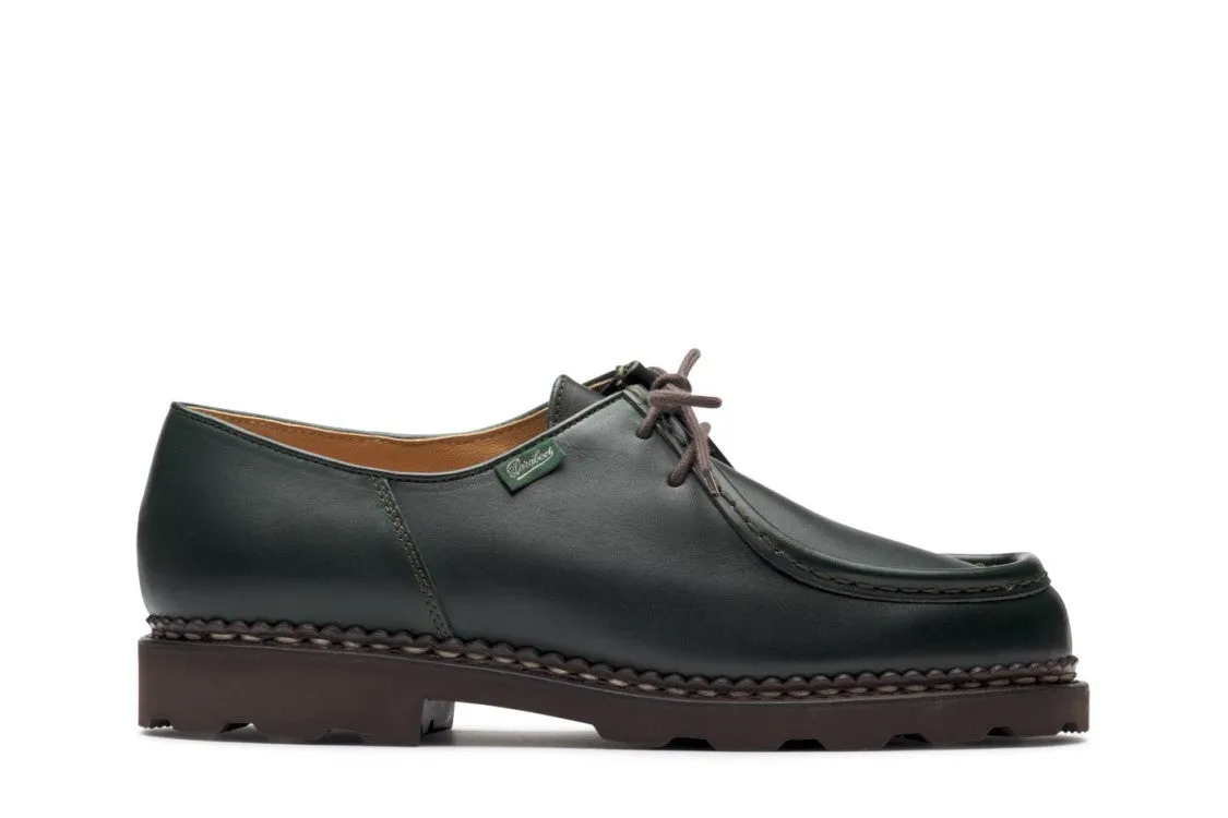 Green Calf Leather Norwegian Construction Shoes