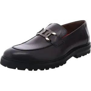 Hale Mens Chain Leather Loafers
