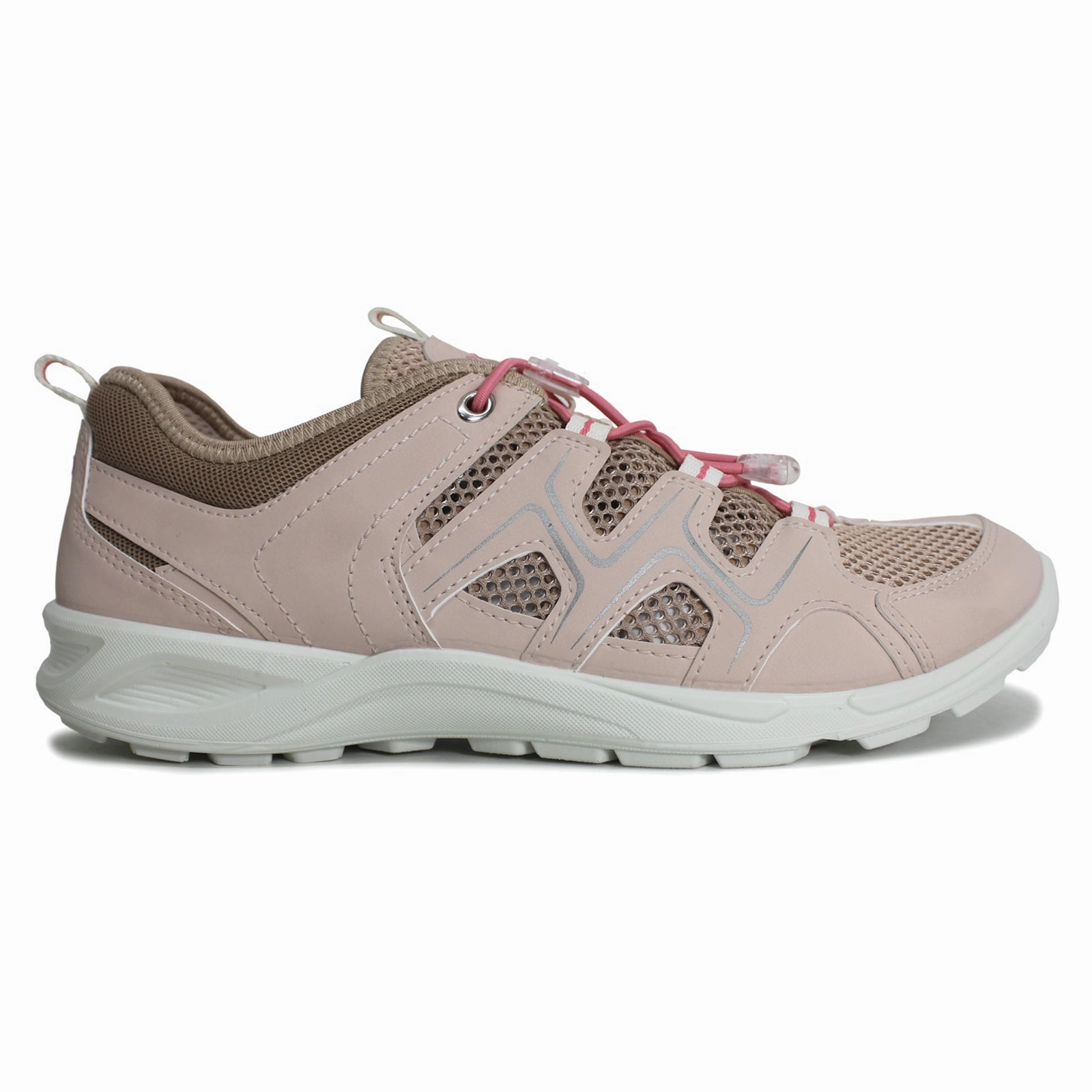 Collapsible Handmade Ecco Terracruise LT 825773 Textile Synthetic Women's Slip On Rose Dust Nude Trainers Curated Premiums