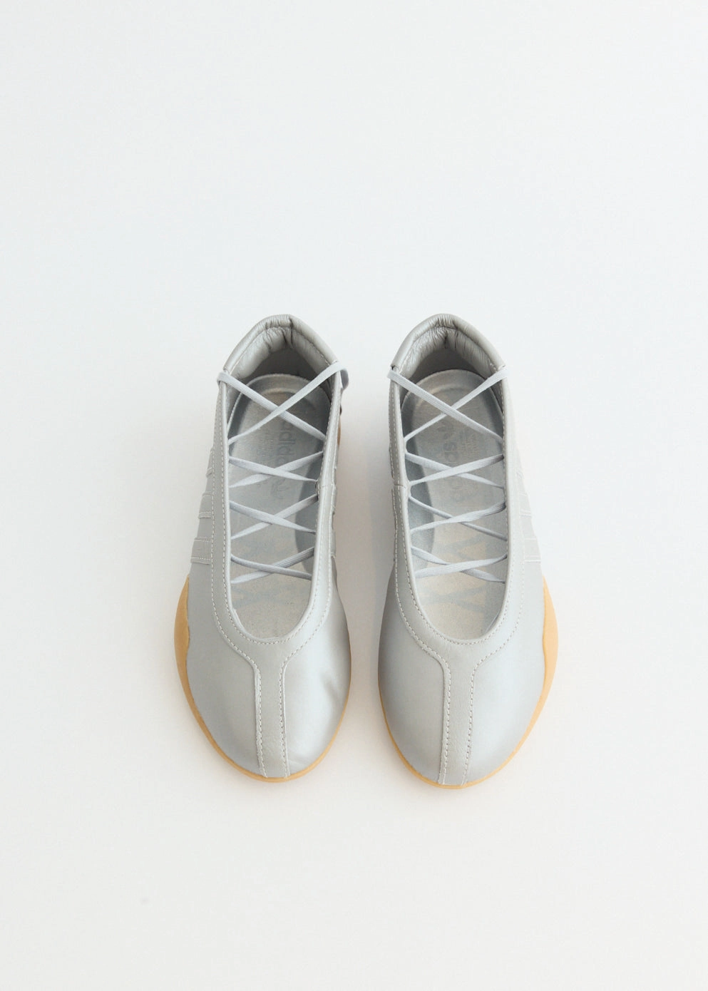 Experience The Best Women's Taekwondo Mei 'Silver Metallic' Ballet Sneakers