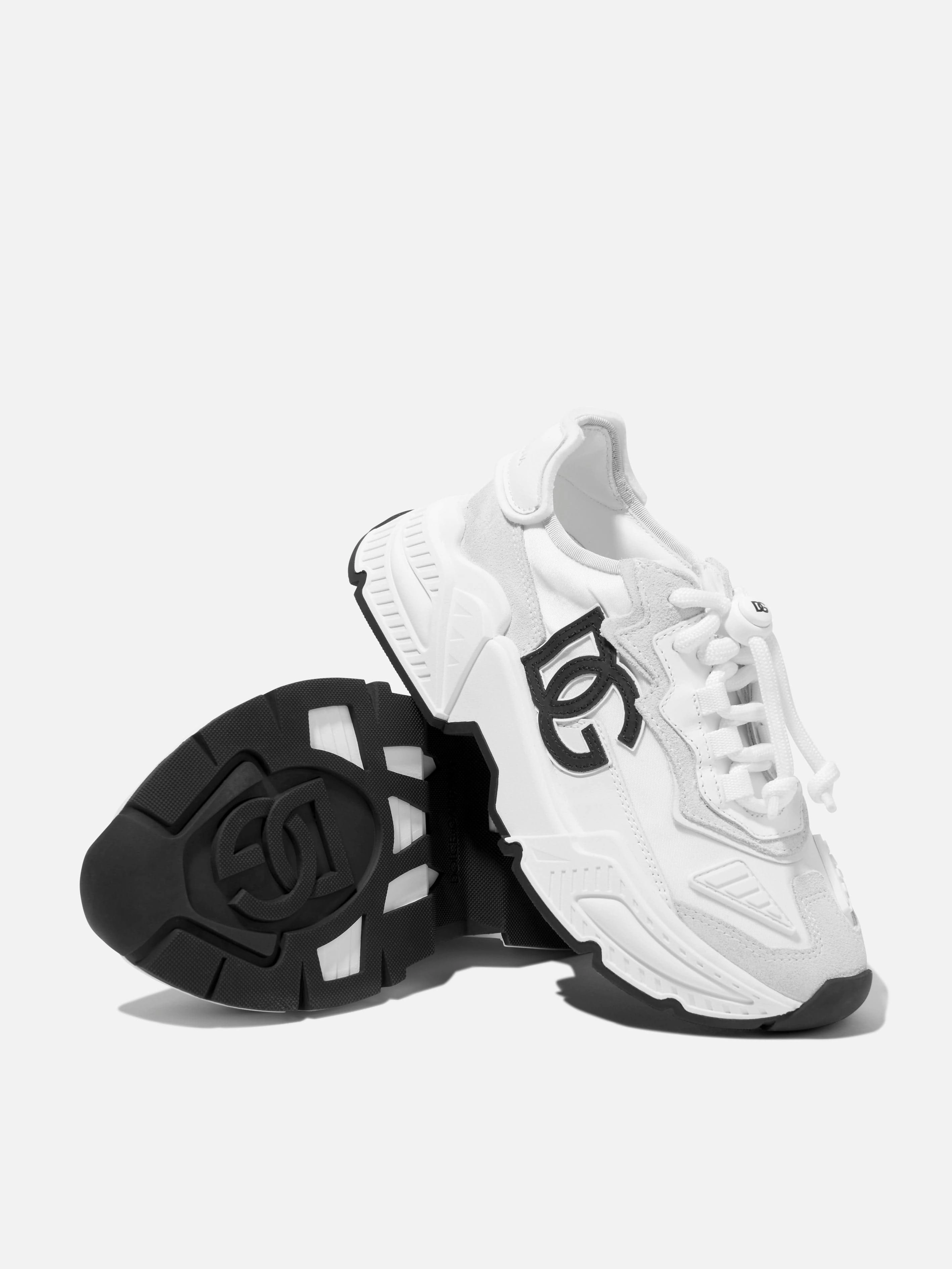 Crossbody Purse With Rfid Blocking Dolce & Gabbana Kids Mixed Materials Daymaster Trainers in White Ready For Anythi
