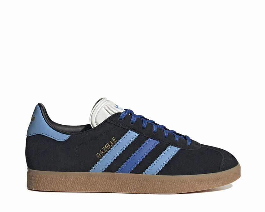 High Cost-Effectiveness Adidas Gazelle "Black Light Blue" 5-Star Reviews Embossed Leather, Fast & Secure Checkout, Cute