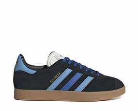 High Cost-Effectiveness Adidas Gazelle "Black Light Blue" 5-Star Reviews Embossed Leather, Fast & Secure Checkout, Cute