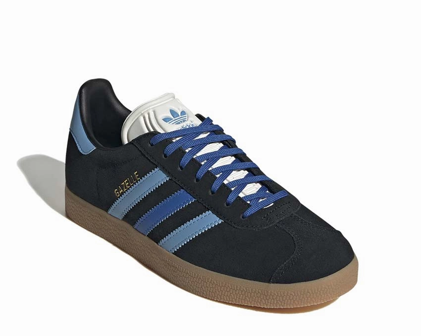 Engineered To Perform Adidas Gazelle "Black Light Blue"