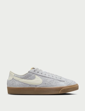 Just Dropped High-End Blazer Low '77 Vintage Shoes - Football Grey/Pale Ivory/Gum Light Brown Member Privilege Experience The Best