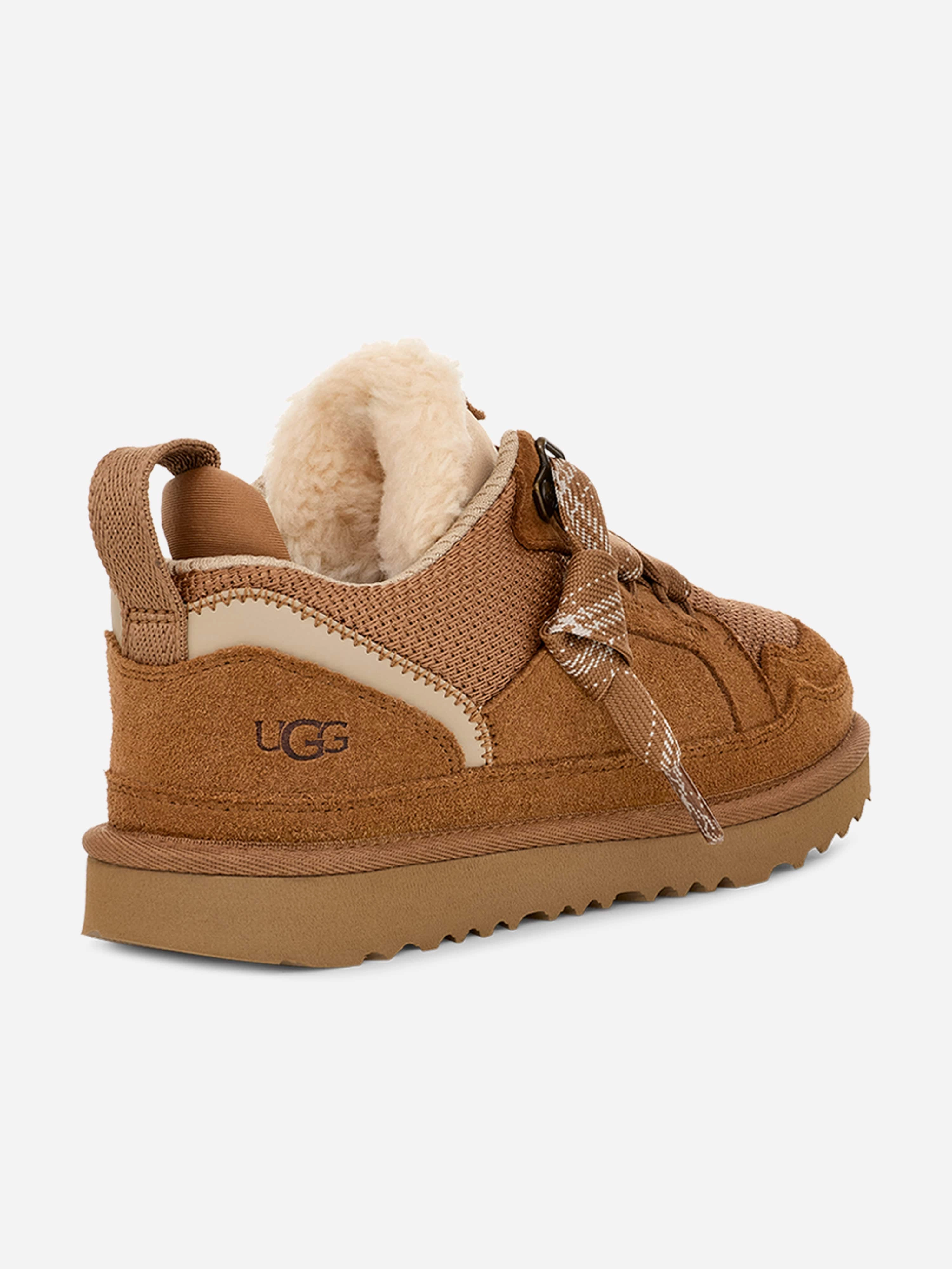 Zipper Closure, Rfid Blocking UGG Kids Lowmel Trainers in Brown