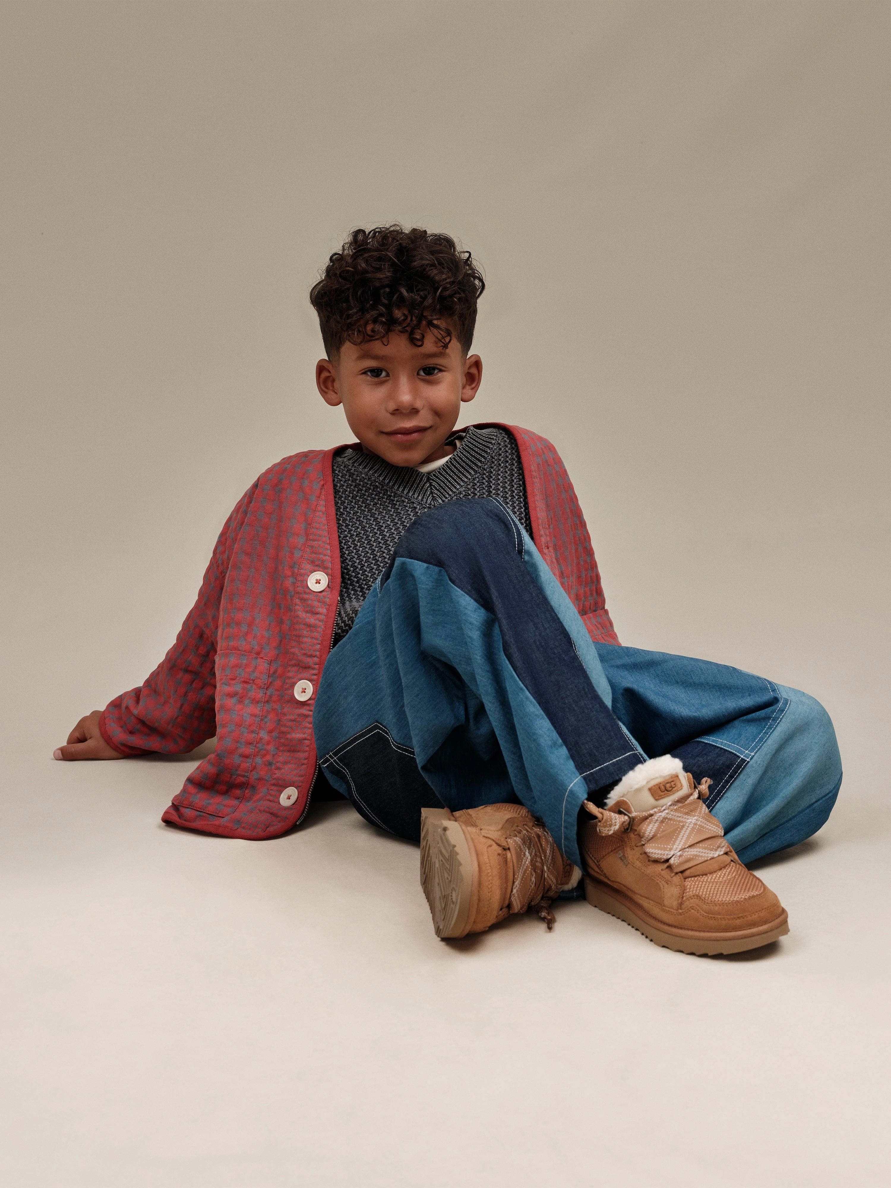 Fast Pickup Ready UGG Kids Lowmel Trainers in Brown Fits Any Lifestyle
