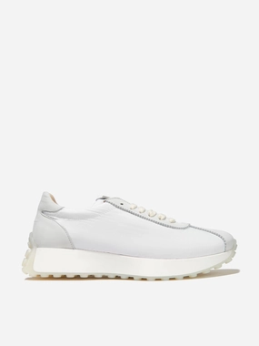 High-Rated Product MM6 Maison Margiela Girls Leather Lace Up Trainers National promotion Laptop Compartment, Stylishly Engineered