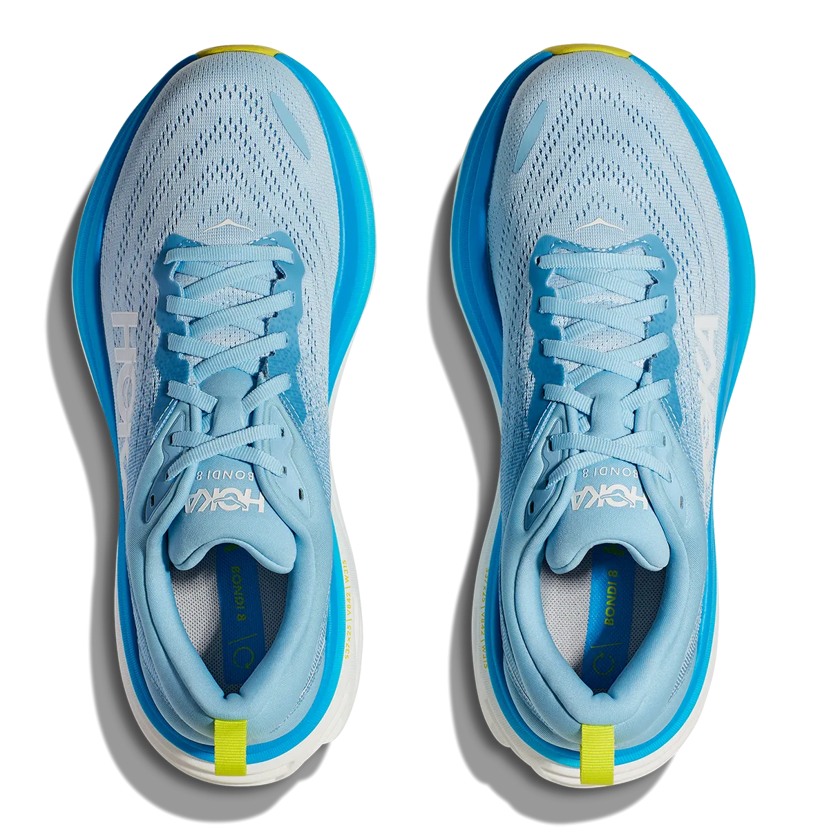 Hoka Bondi 8 - Airy Blue - Diva Blue