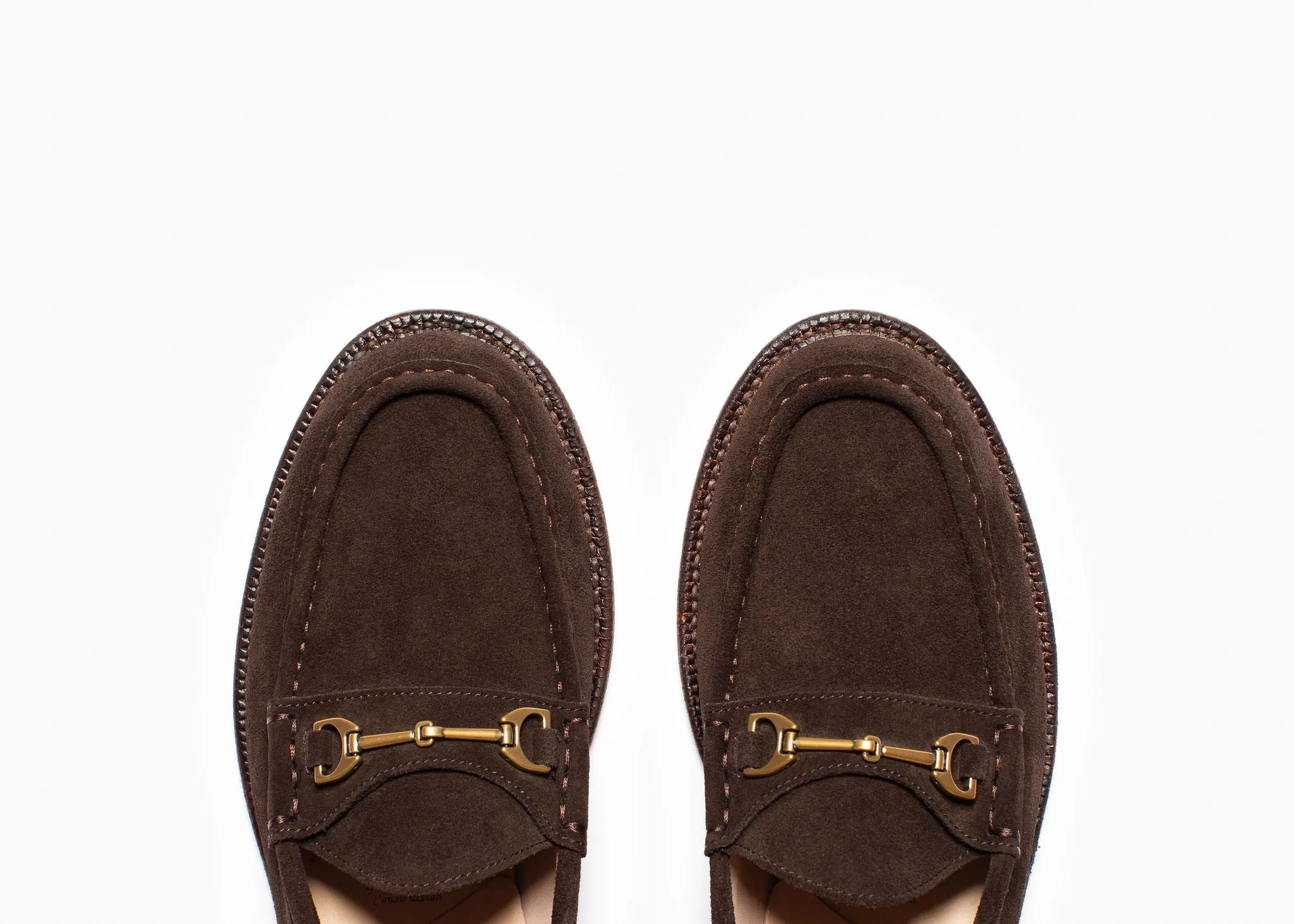 Horsebit Loafer Espresso Suede