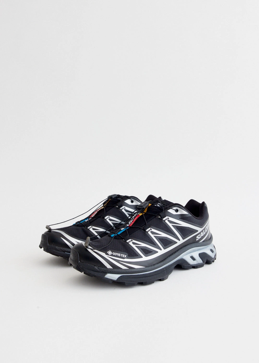 XT-6 Gore-Tex 'Black Silver' Sneakers Vegan Leather