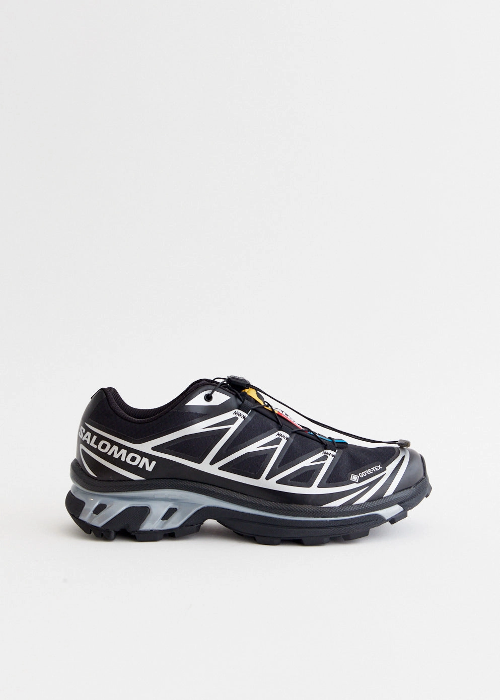 Hot recommendation XT-6 Gore-Tex 'Black Silver' Sneakers Quality Assurance Made For Adventure, Soft Touch Feel, Eco-Friendly Material