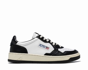 Leather, EditorS Pick Hurry to Order Autry Medalist Low "Panda" DIY-friendly discount