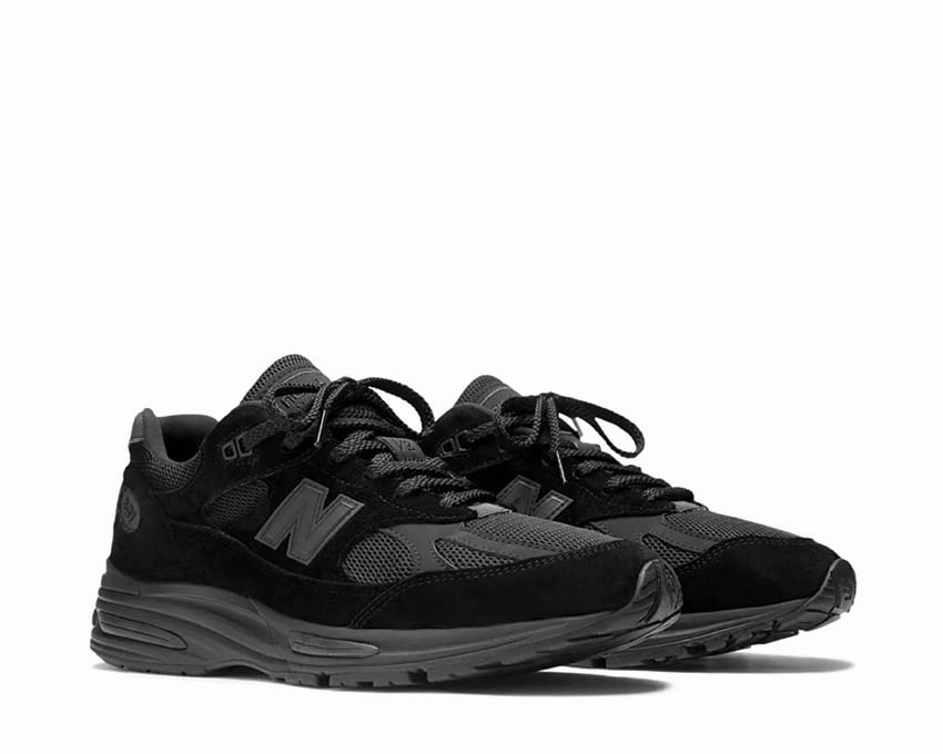 New Balance 991 Made in UK "Black" Bold In Every Way, Breathable Build