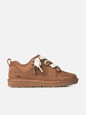 Formal Impulse buy deal Kids Lo Lowmel Trainers in Brown Buy Immediately