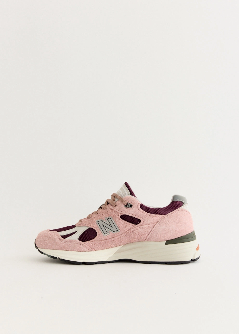 MADE in UK 991v2 'Deauville Mauve' Sneakers Unlock The Offer