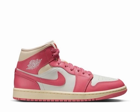 Built With Purpose Industrial-grade deal Air Jordan 1 Mid W "Pink Salt" Caring After-Sale Transparent Pvc