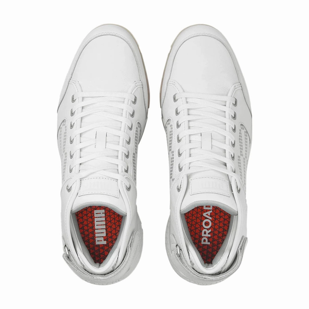 Unlined, Handmade Perfection, Lightweight Crossbody Bag Puma - Men's ProAdapt Delta Mid Golf Shoes (376498 01)