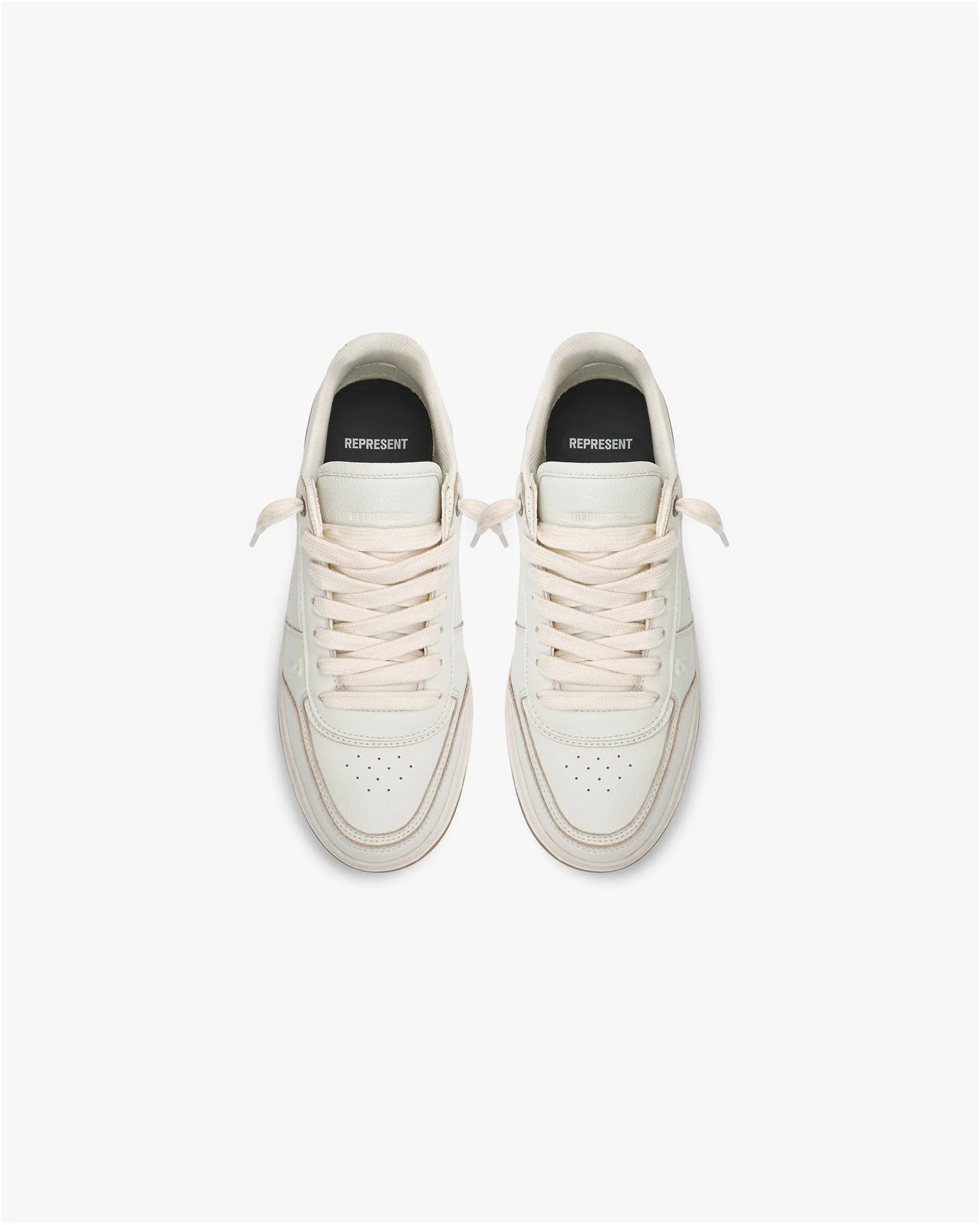 Initial Sneaker - Vintage White Gum