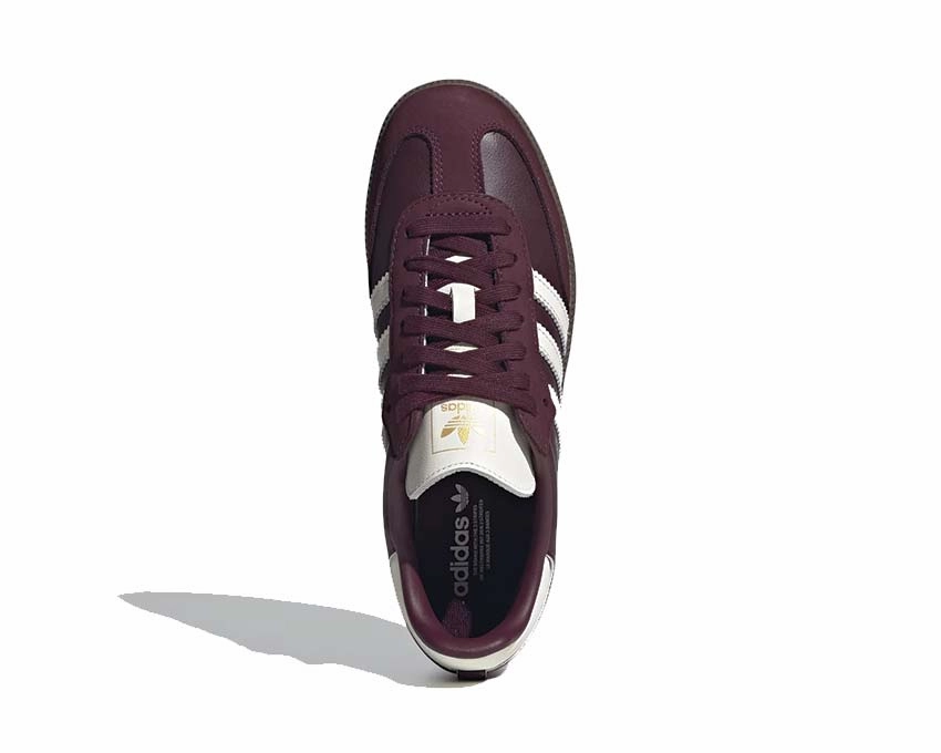 Canvas Tote With Zipper Adidas Samba OG W "Maroon"