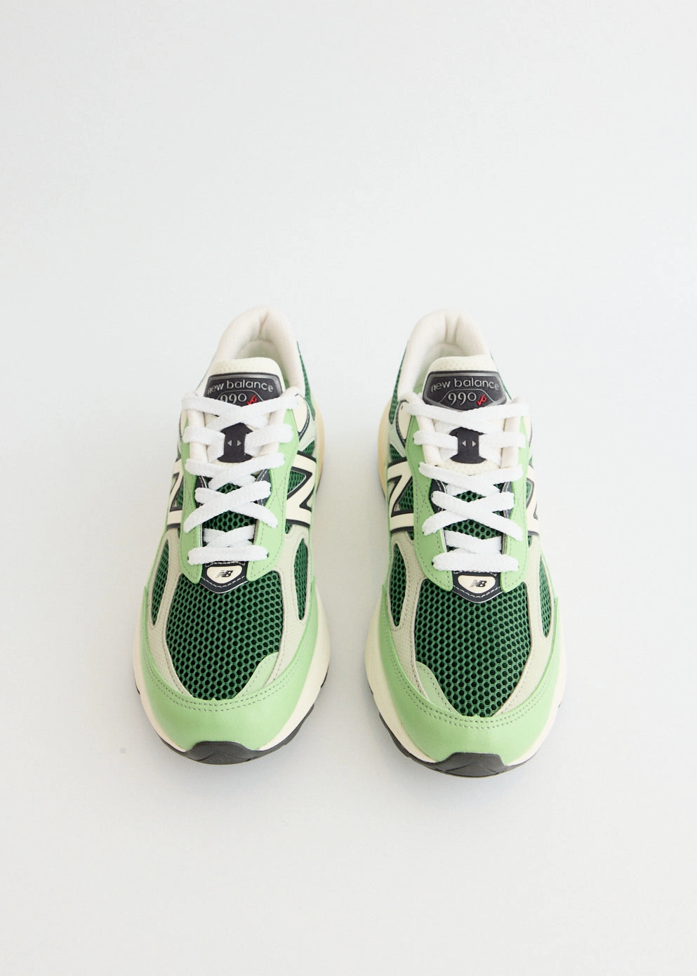 Add Style To Your Life MADE in USA 990v6 'Green' Sneakers Transparent Pvc
