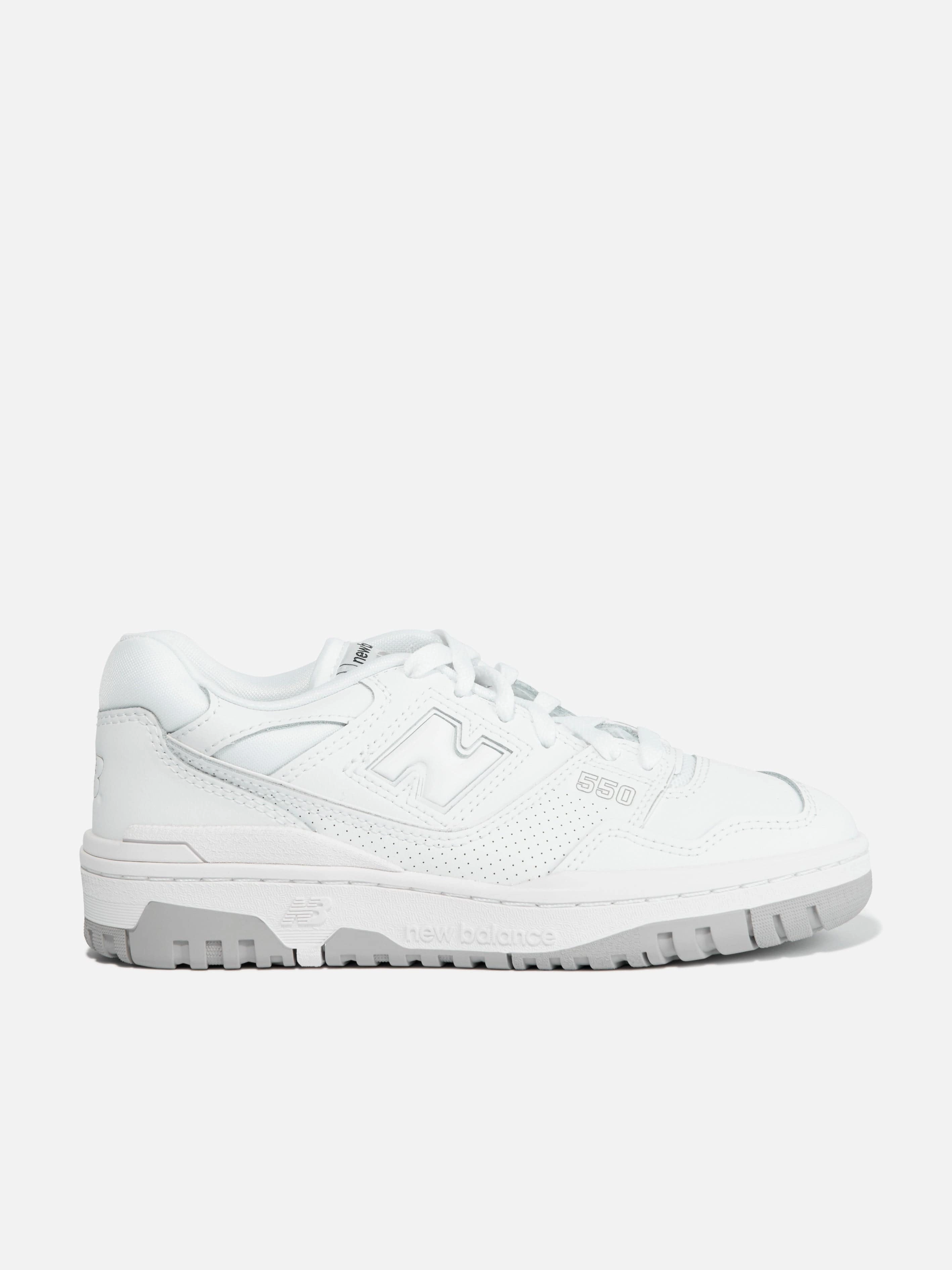 Today Only Offer Budget-Friendly Deal New Balance Kids 550 Logo Trainers in White Official Guarantee Leather