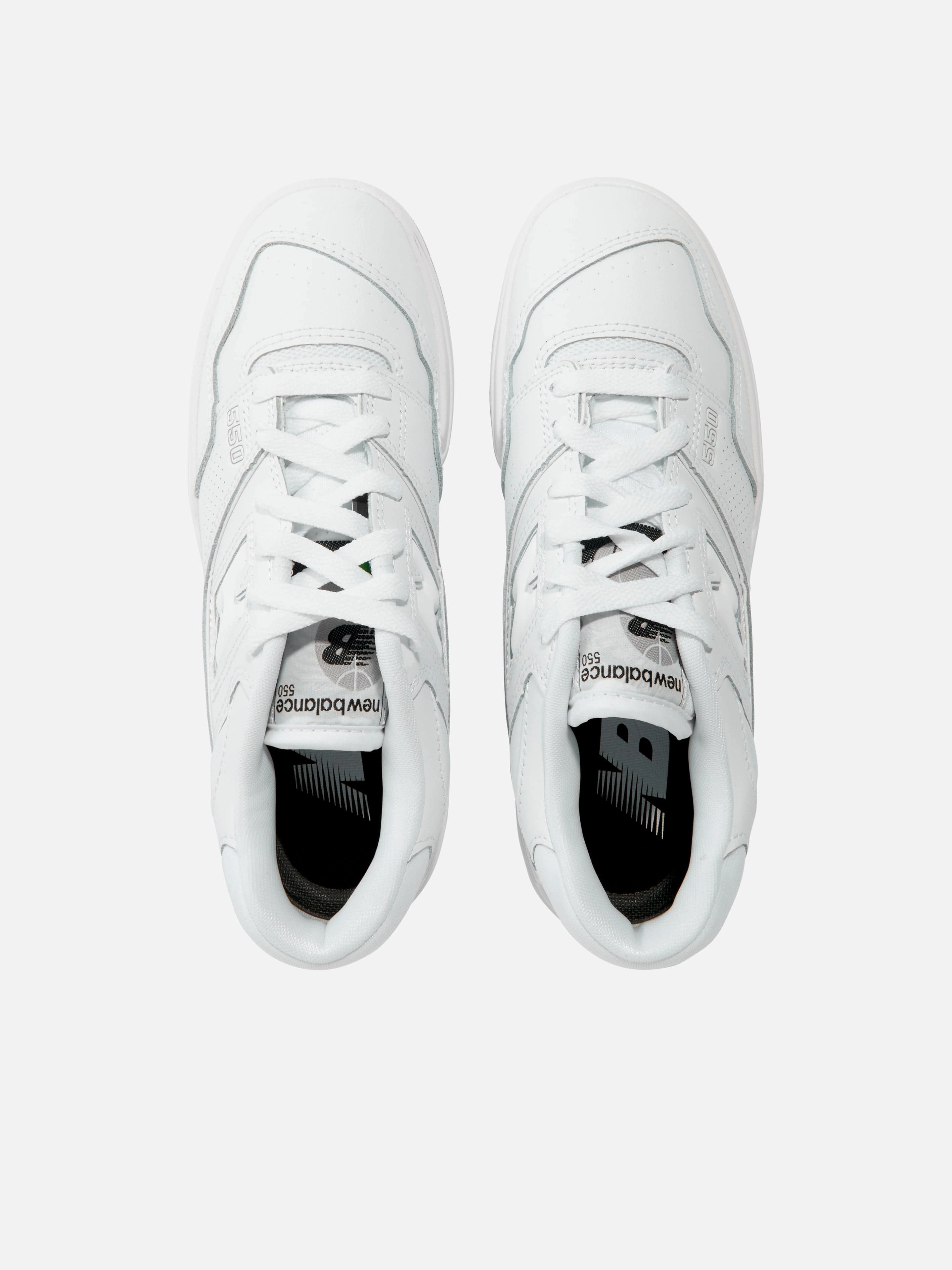 Red Crossbody Bag With Gold Chain New Balance Kids 550 Logo Trainers in White