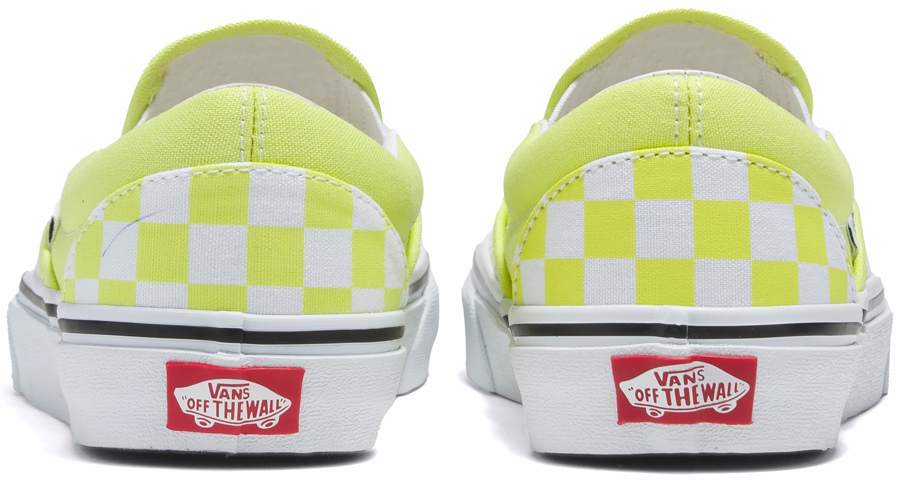 Strap Pad Vans Kids Classic Slip-On Checkerboard Evening Primrose