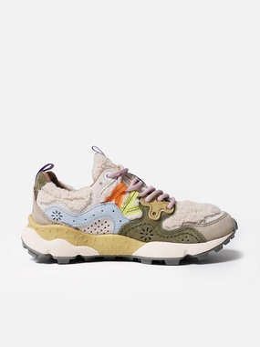 A Better Way To Shop Intuitive Design Flower Mountain Kids Yamano 3 Trainers in Multicolour New product launch