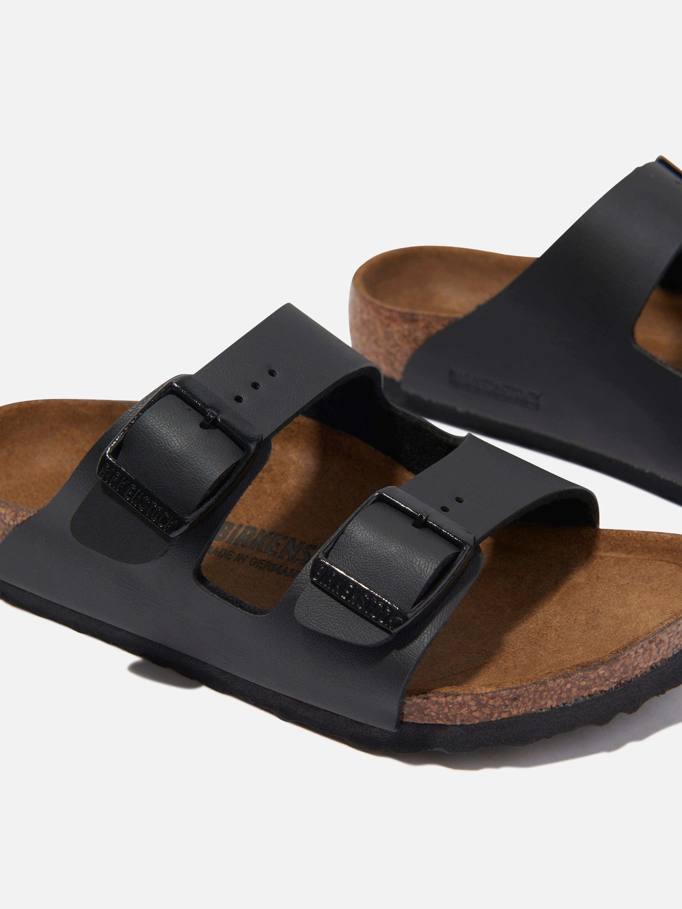 BIRKENSTOCK Kids Arizona Sandals in Black Click. Shop. Done., Best Price Online, Raffia
