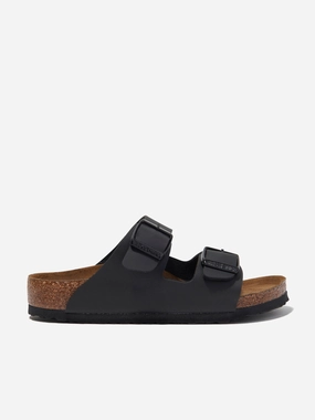 Fits Any Lifestyle Intuitive Use BIRKENSTOCK Kids Arizona Sandals in Black Official Guarantee Leather
