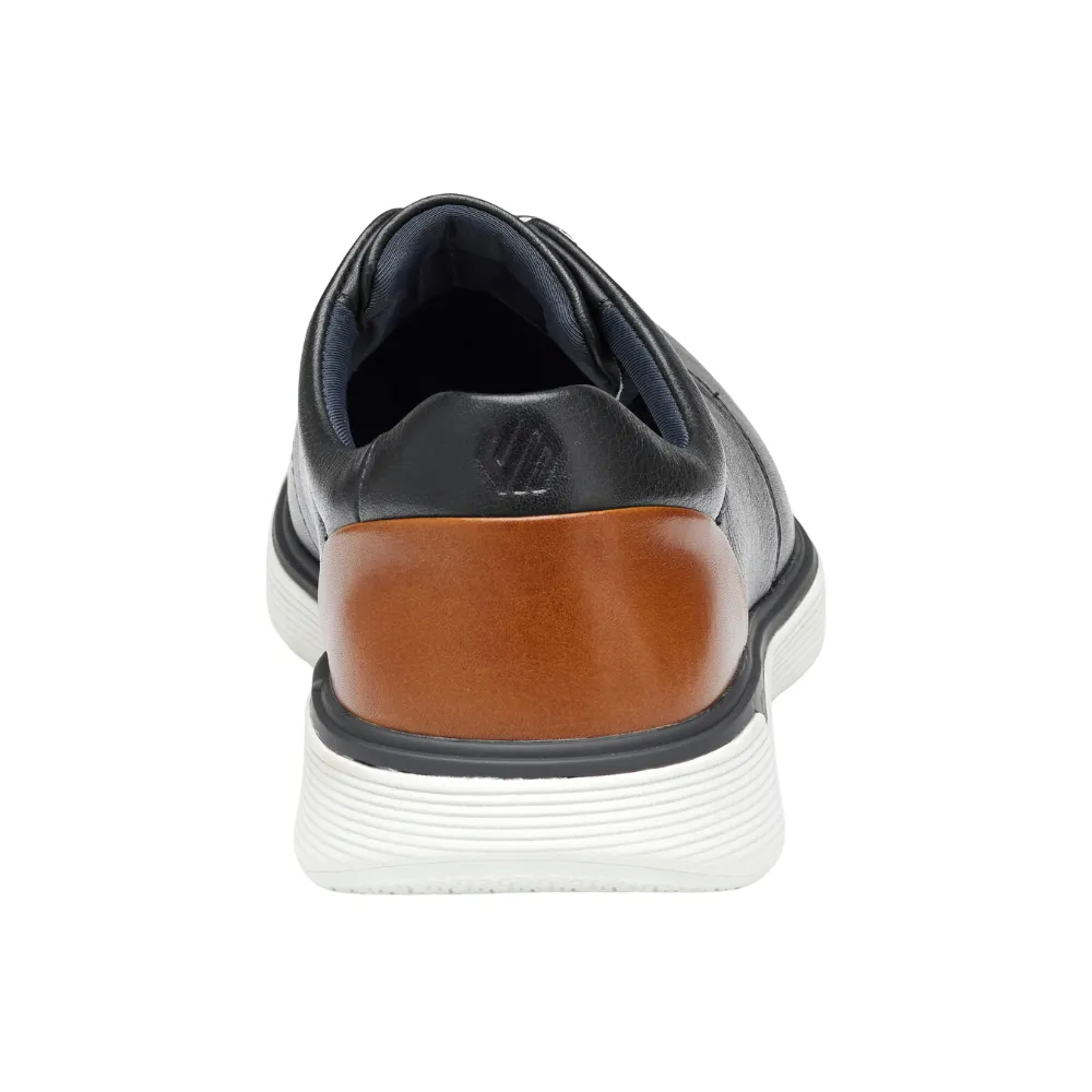 Johnston & Murphy XC4 Prentiss 2 Plain Toe Black Leather Shoe (Men's)