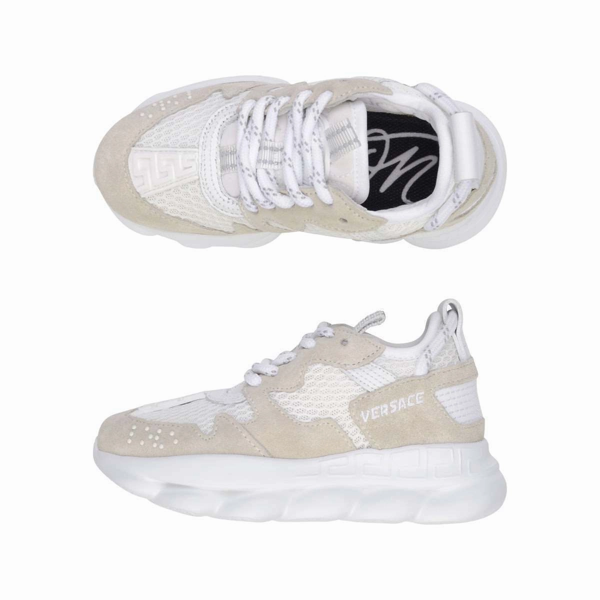 Level Up Your Style Versace Unisex Chain Reaction Trainers