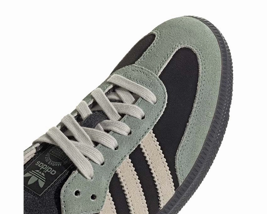 Adidas Samba OG Silver Green Space-Saving