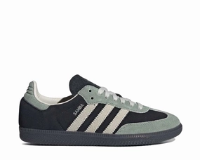 Luxury, Grab It Fast, Adjustable Strap Labor Day discount Adidas Samba OG Silver Green Polyester