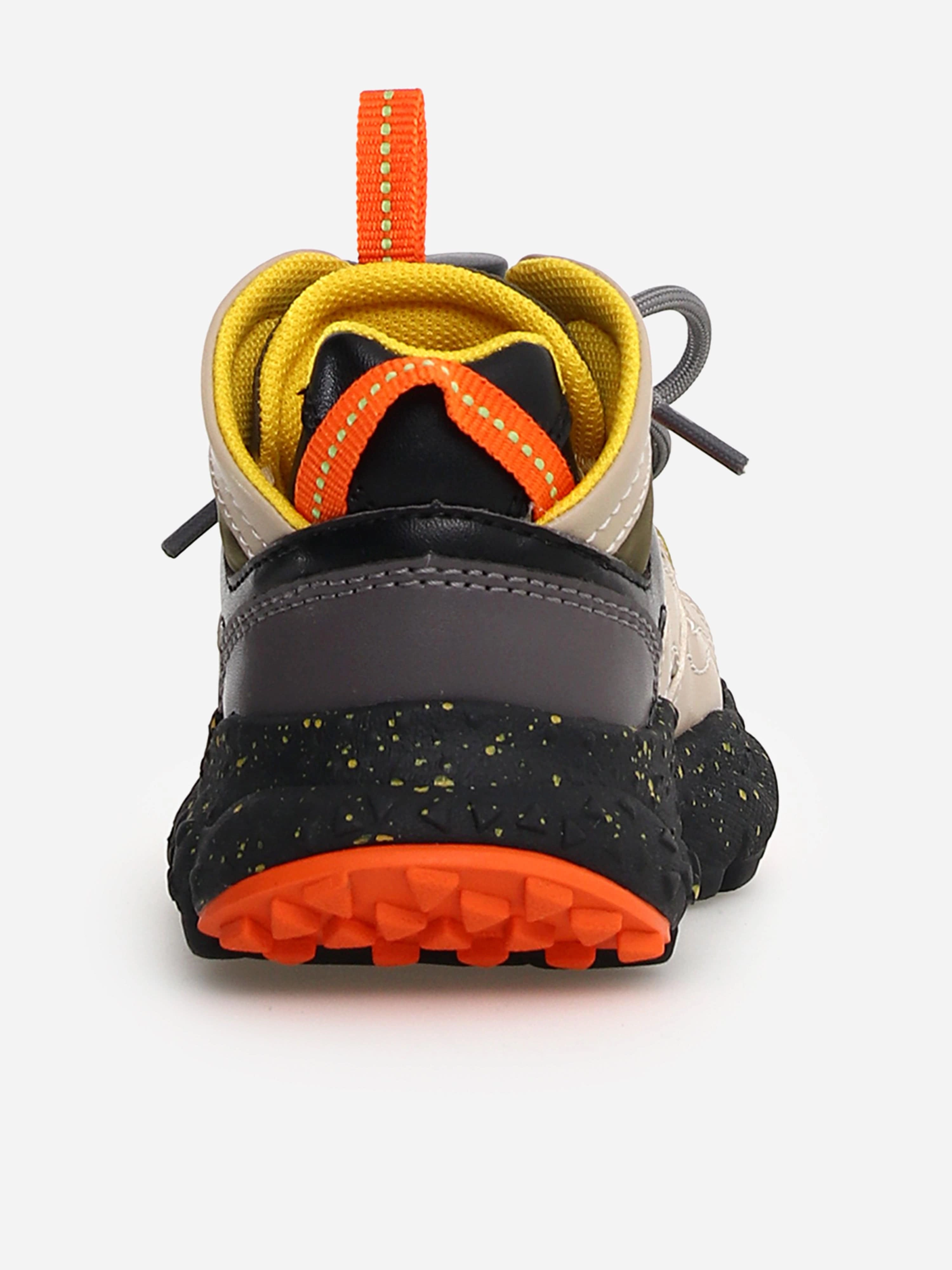 Water Bottle Pocket, Vinyl Flower Mountain Kids Yamano 3 High Trainers in Multicolour
