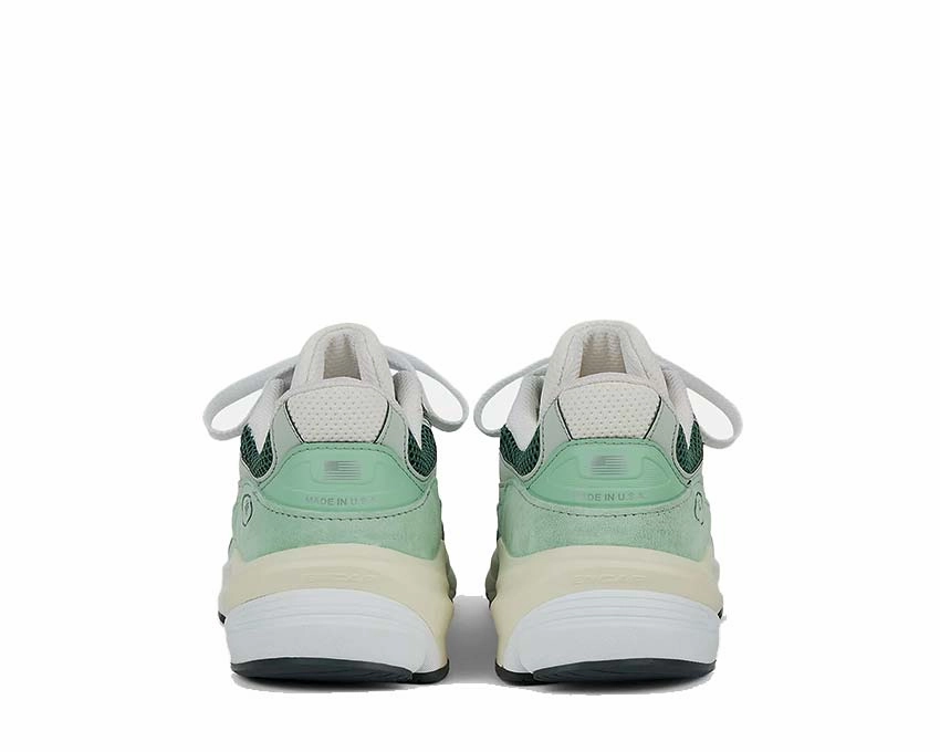 Tailored Fit New Balance 990v6 Made in USA "Natural Mint" Soft And Breathable