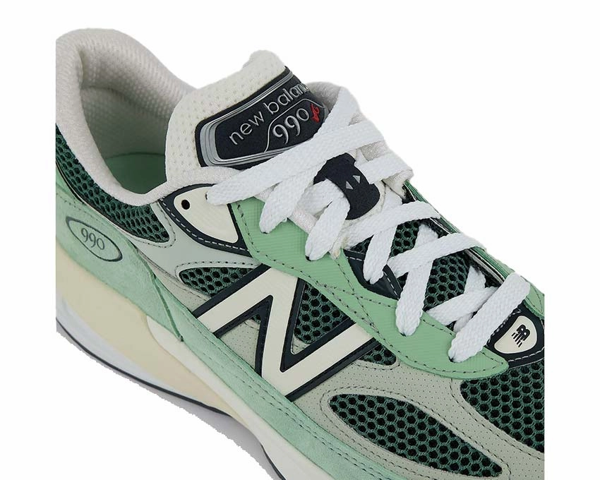 New Balance 990v6 Made in USA "Natural Mint" No-Fuss Design, Today Only Offer, Ultra-Soft Texture