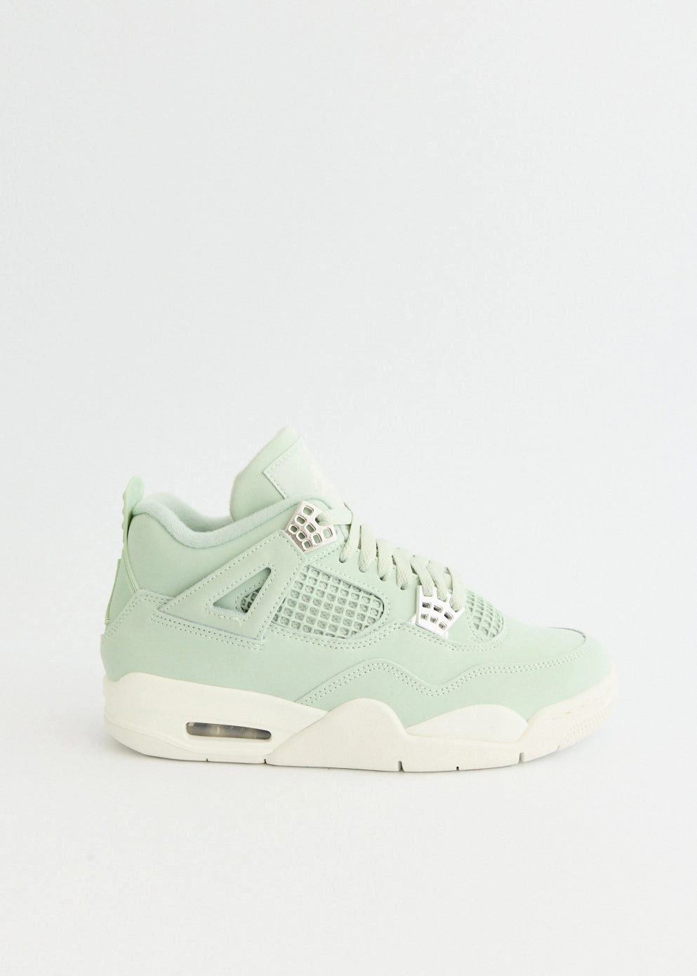 Fan Favorite Lace Women's Air Jordan 4 'Seafoam Sail' Sneakers Deadline Approaching Optimized For Daily Use