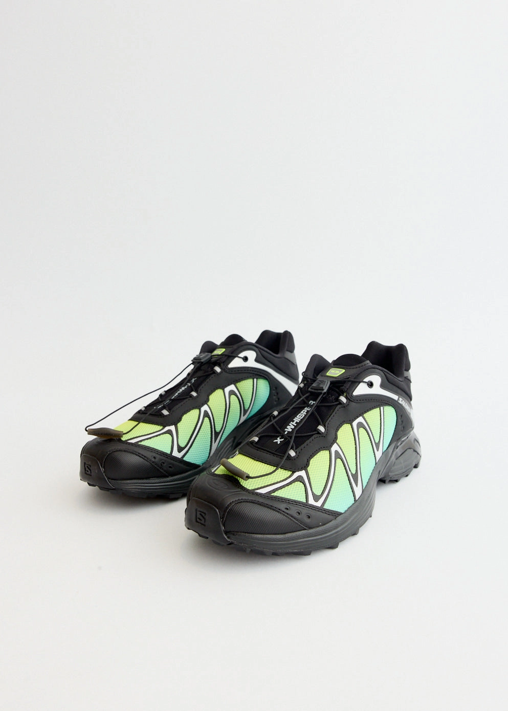 Style Meets Function XT-Whisper 'Black Iced Aqua' Sneakers Branded Crossbody Bag For Travel