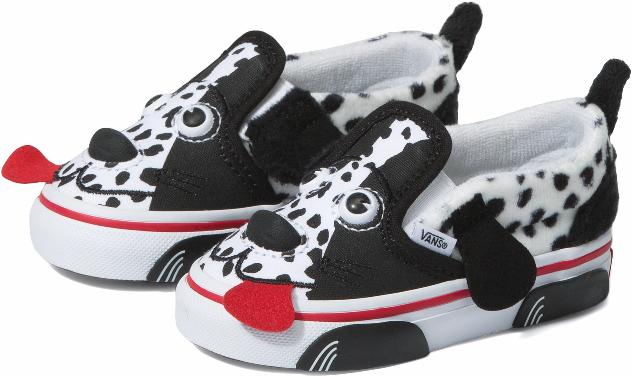 Vans Youth Dog Slip Dalmation Black/White Order Today, This Is A Steal, Tailored Fit