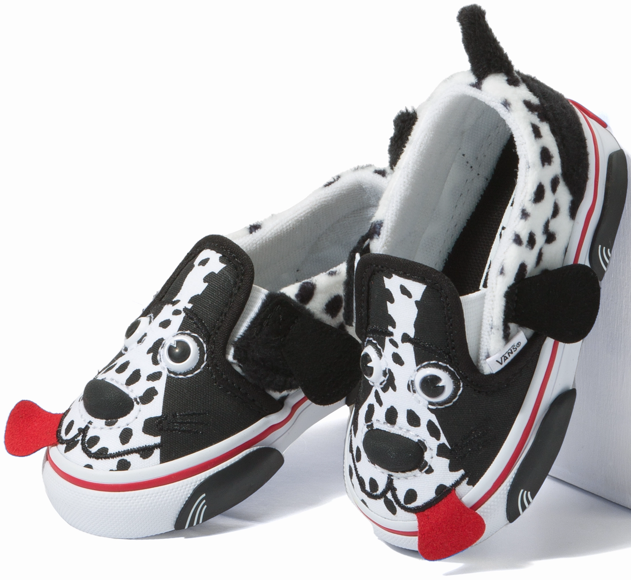 Brown Leather Duffel, Quilted Vans Youth Dog Slip Dalmation Black/White