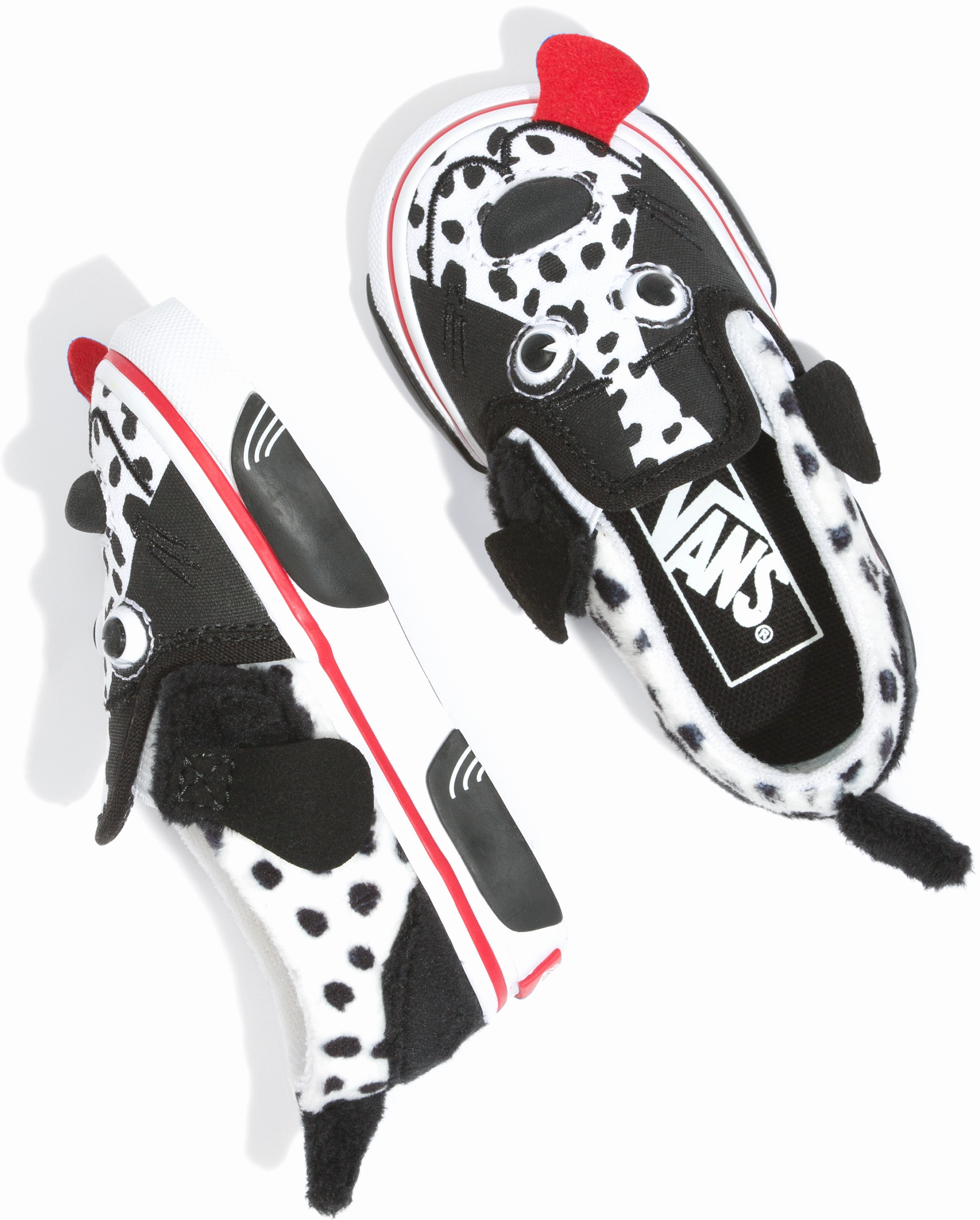 Vans Youth Dog Slip Dalmation Black/White Lining, Popular Choice