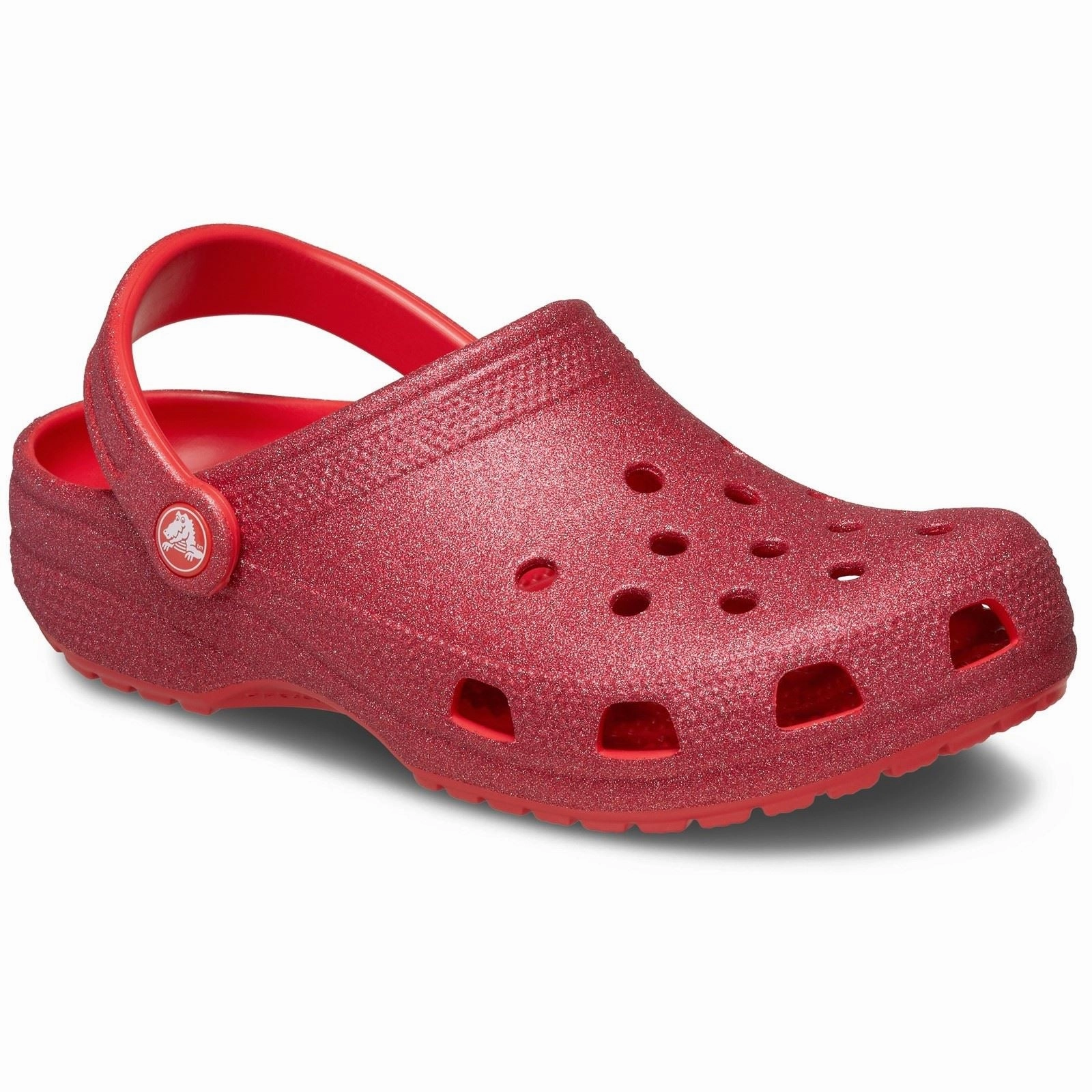 Discover More, Kids Cartoon Backpack, Lightweight Unisex Crocs 205942 Glitter Clog Sandals
